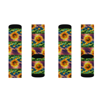 "Sunflower Dreams" Socks