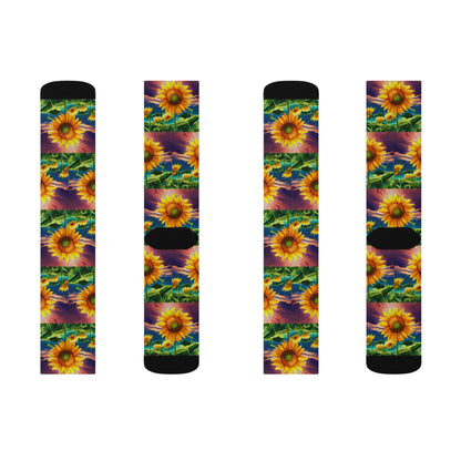 "Sunflower Dreams" Socks