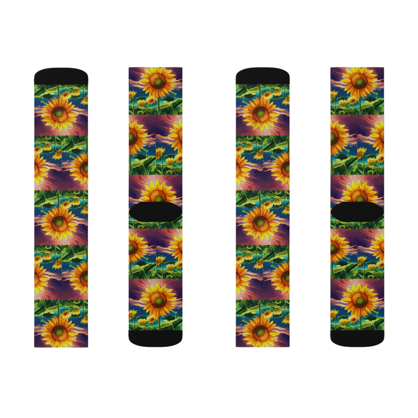 "Sunflower Dreams" Socks